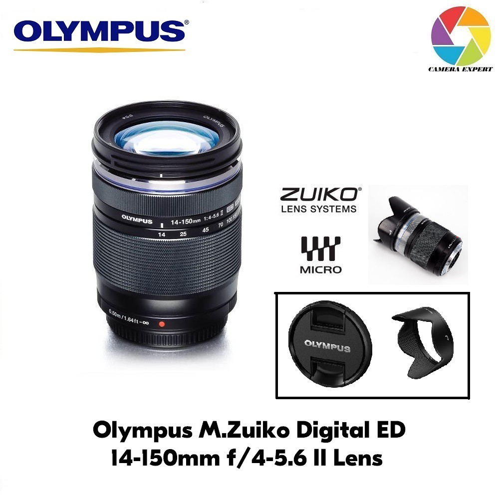 Olympus M Zuiko Ed 14 150mm F 4 5 6 14 150mm F4 5 6 Ii Lens Shopee Malaysia