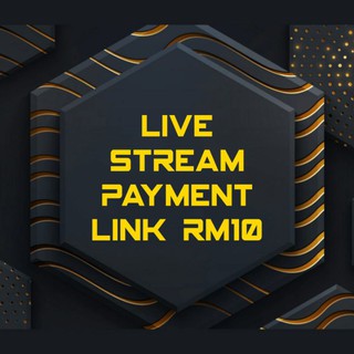 Live stream payment link Rm10