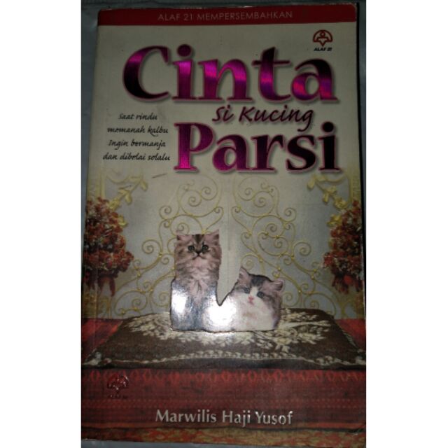 Preloved Novel Cinta Si Kucing Parsi Shopee Malaysia