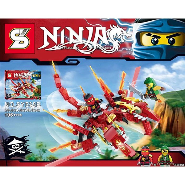 Ninjago Red Dragon Block compatible | Shopee Malaysia