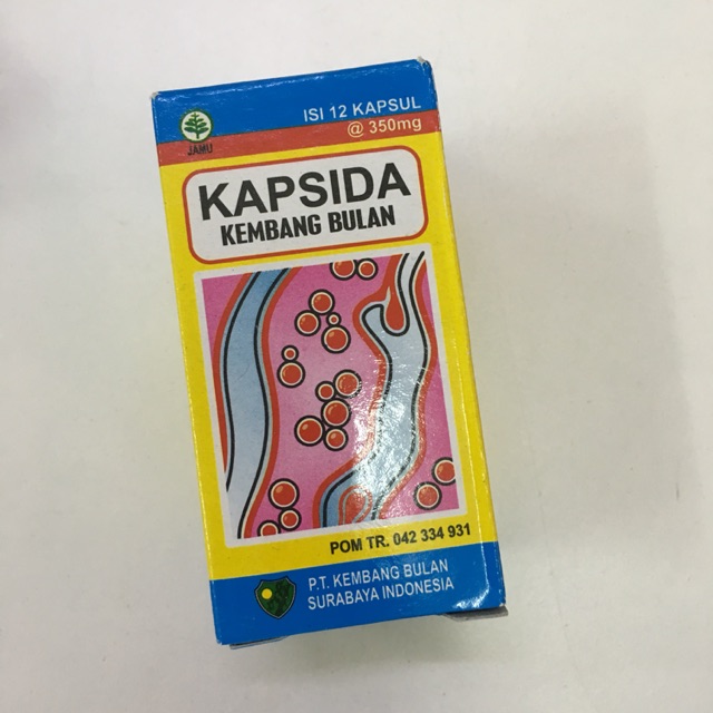 KAPSIDA JERAWAT  CUCI DARAH  BISUL GATAL KEMBANG BULAN 