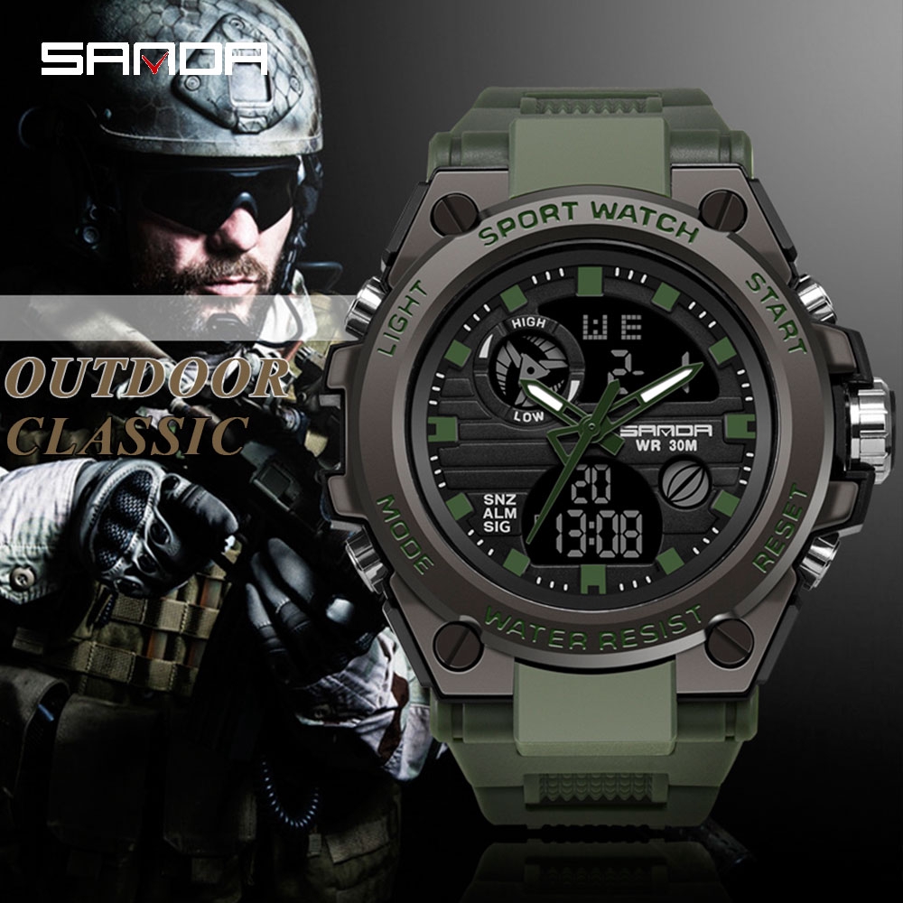 sanda digital watch