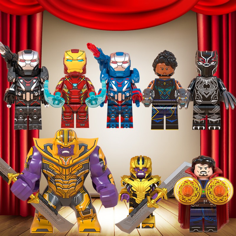 marvel avengers lego minifigures