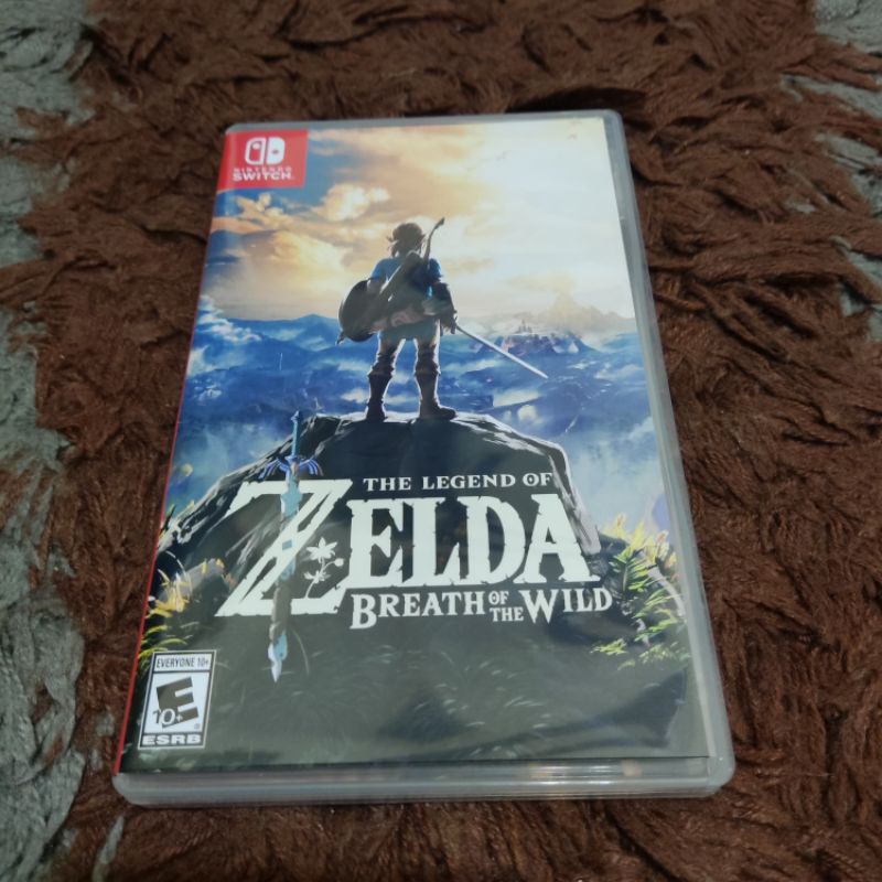 Zelda Breath of the Wild BOTW - Nintendo Switch Game (Used) | Shopee ...