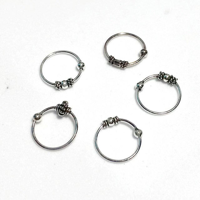 [Attic Piercing] 925 sterling silver nose ring