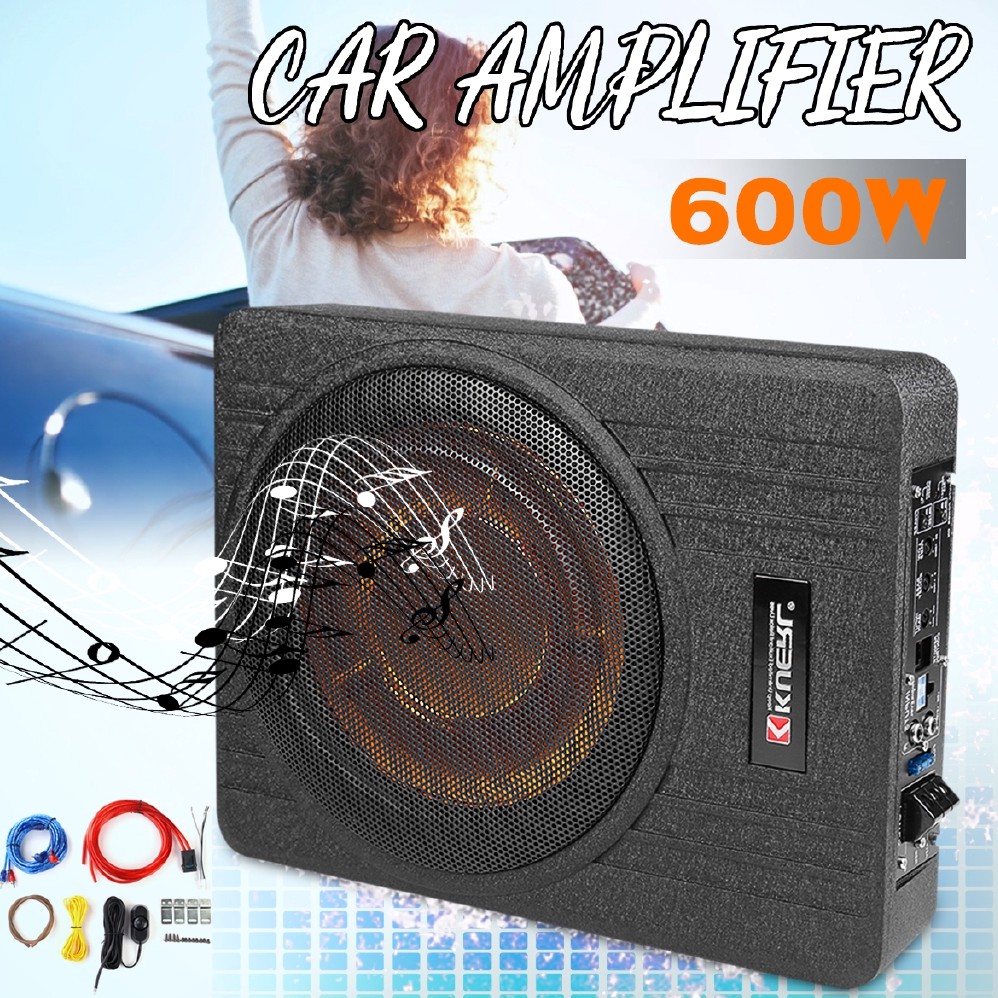 enclosed subwoofer with amp