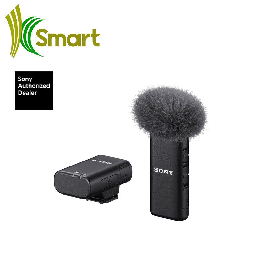 Sony ECMW2BT CameraMount Digital Bluetooth Wireless Microphone System for Sony Cameras