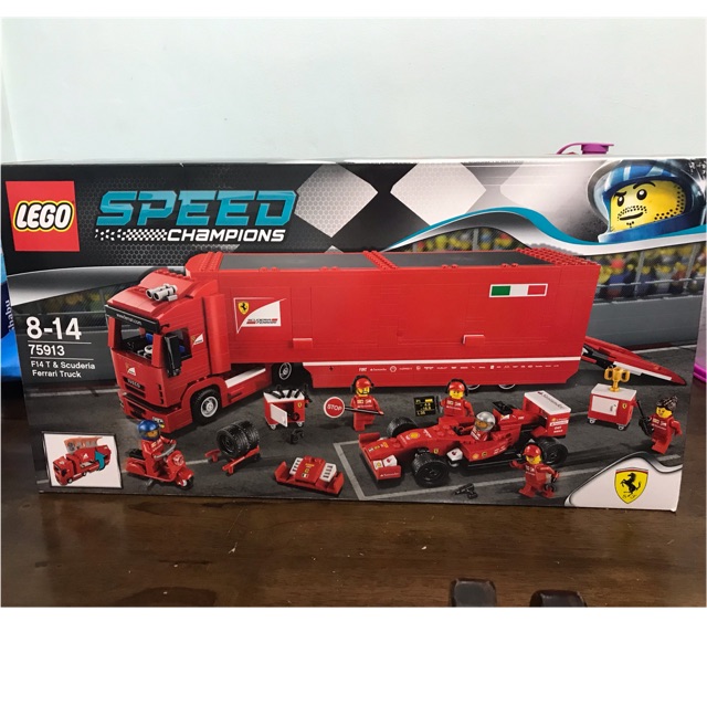 lego scuderia ferrari truck