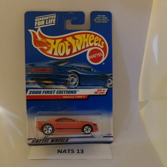 hot wheels muscle tone 2000