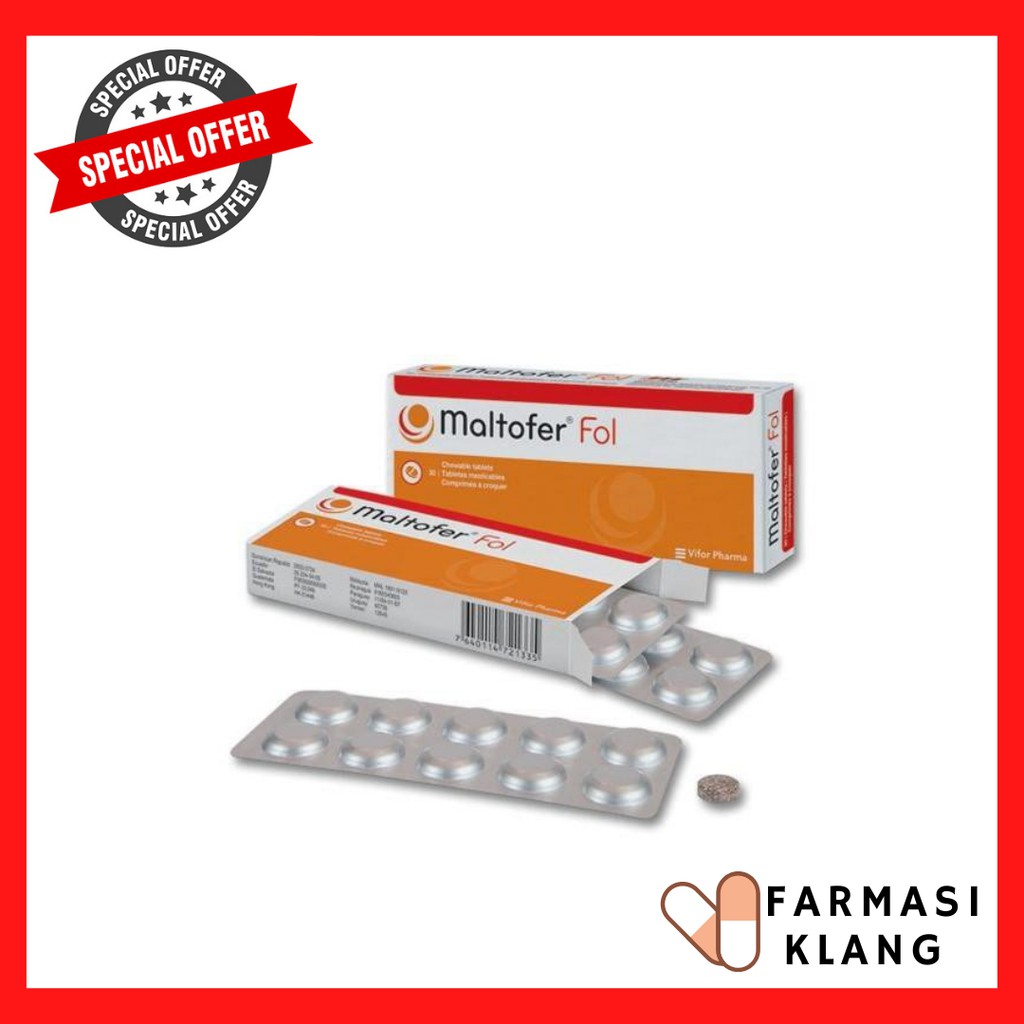 Maltofer Chewable Tablet 30 S Prices And Promotions Jul 2022 Shopee Malaysia