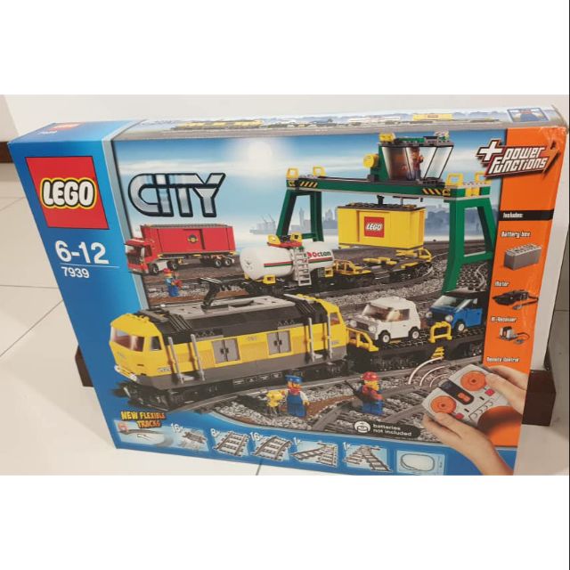 lego city cargo train 7939