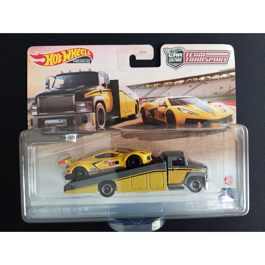 Hot Wheels Premium: Corvette C8.R Team Transport - Car Culture - READY ...