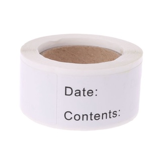 Removable Date Label DIY Sticker Kitchen Food Storage Household Adhesive New 
