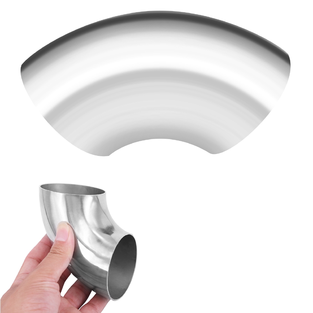 Auto Parts and Vehicles 3.5''/89mm Diameter Stainless Steel 90 Degree