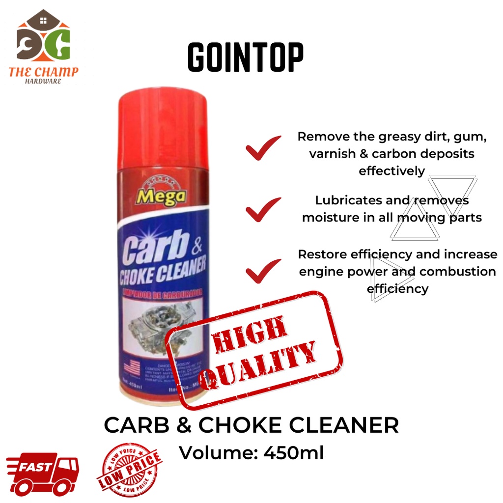 GOINTOP CARB & CHOKE CLEANER 450ML Shopee Malaysia