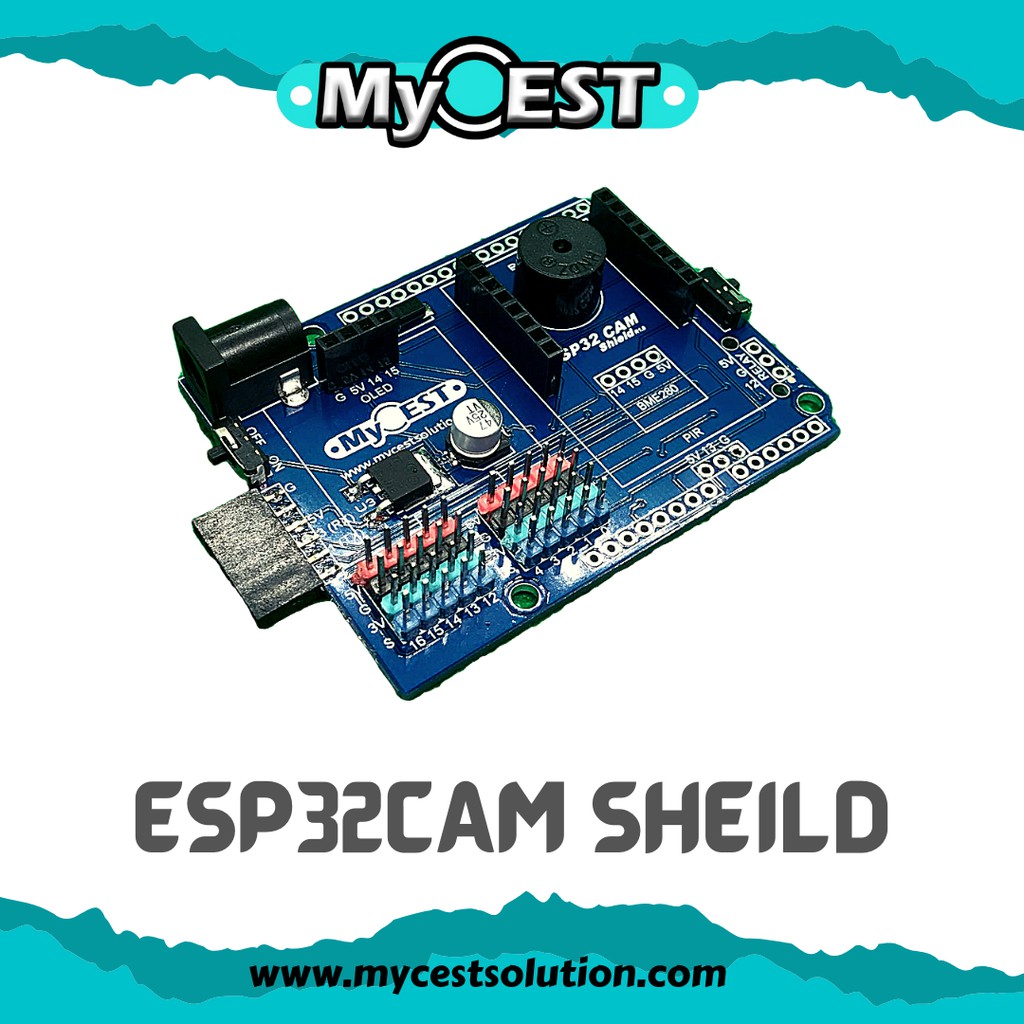 ESP32 CAM Shield MyCEST | Shopee Malaysia