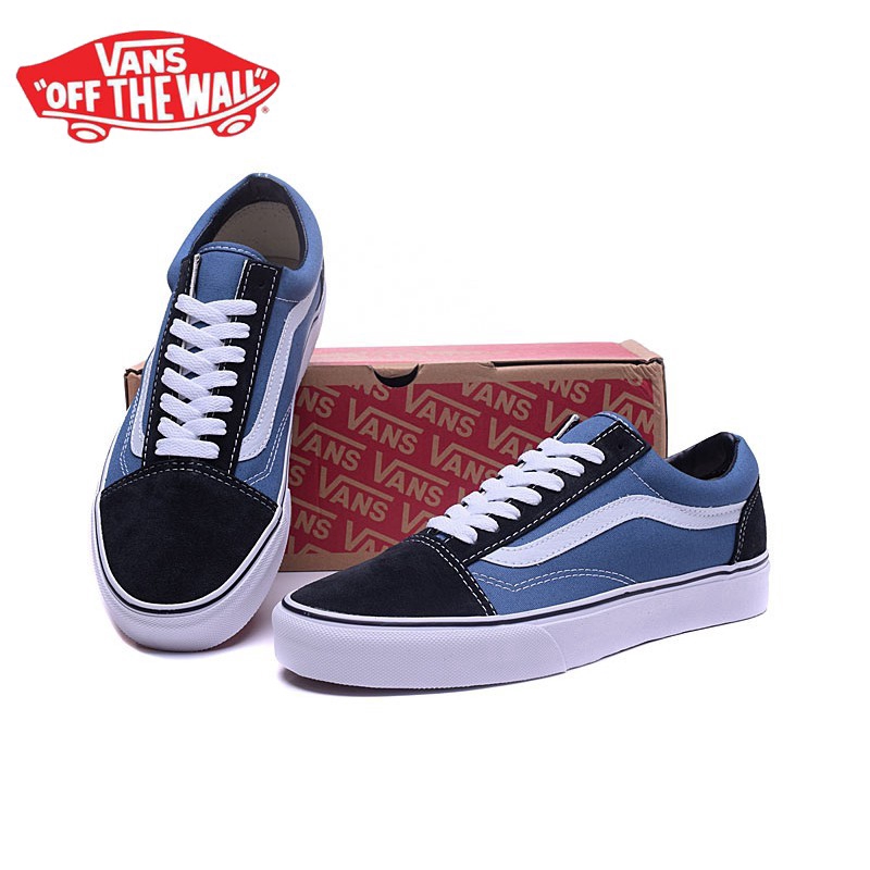 van blue shoes