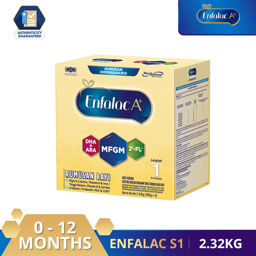Enfalac A+ Step 1 - 2.32kg (Milk Formula) | Shopee Malaysia