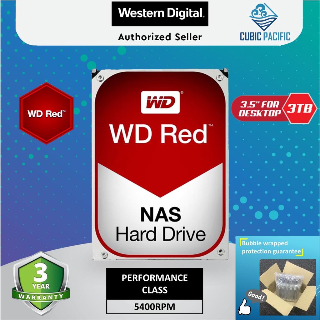 Western Digital Wd Red Nas 1tb 2tb 3tb 4tb 3 5 Sata Iii Nas Internal Hdd Hard Disk Shopee Malaysia