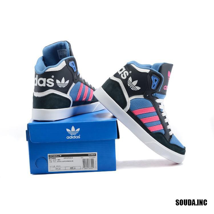 adidas pink blue shoes