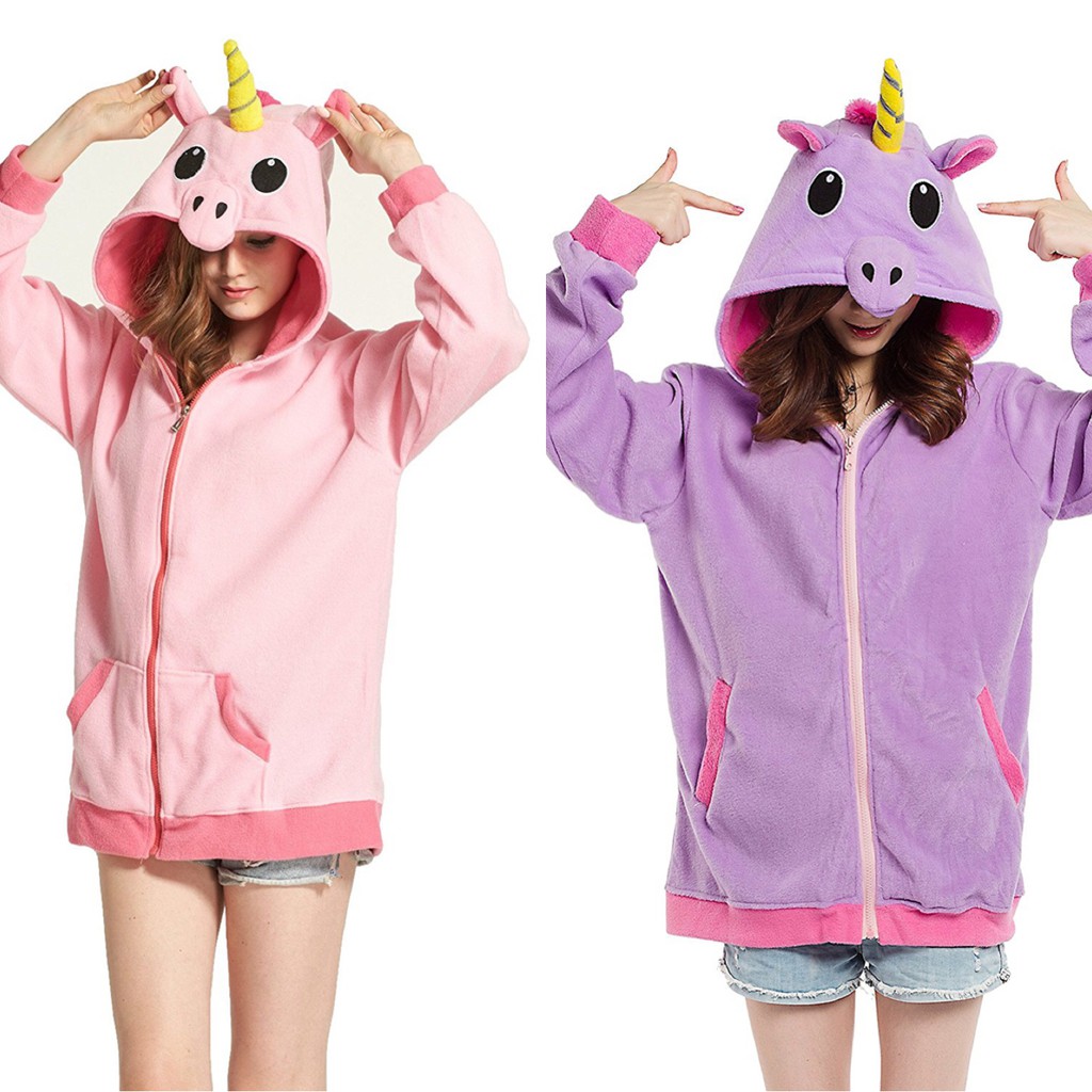 purple unicorn hoodie