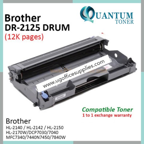 Compatible Drum Kit Dr 2125 Dr2125 Dr 2125 For Brother Hl 2140 Hl 2170w Dcp 7030 Dcp 7040 Mfc 7340 Mfc 7450 Mfc 7840n Shopee Malaysia