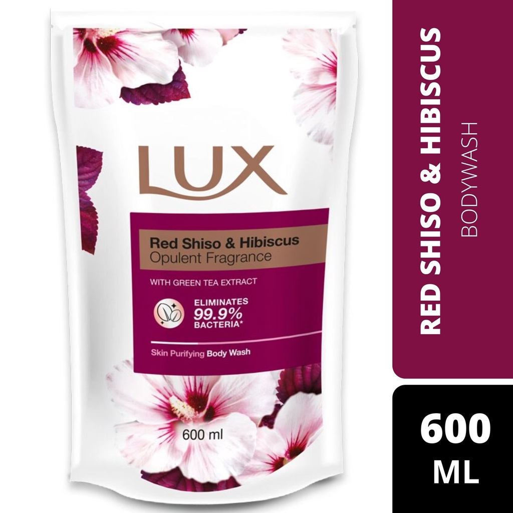 Lux Skin Purifying Red Shiso & Hibiscus Body Wash Refill 600ML Shopee Malaysia