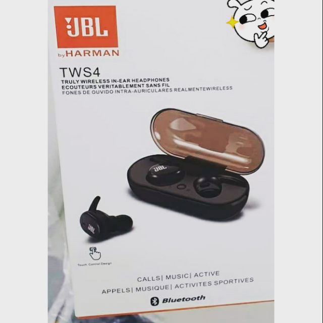 jbl tws4 sensor touch earbuds