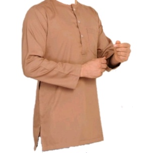 Kurta Lelaki Dewasa (TANPA KOLAR) - Material Cotton