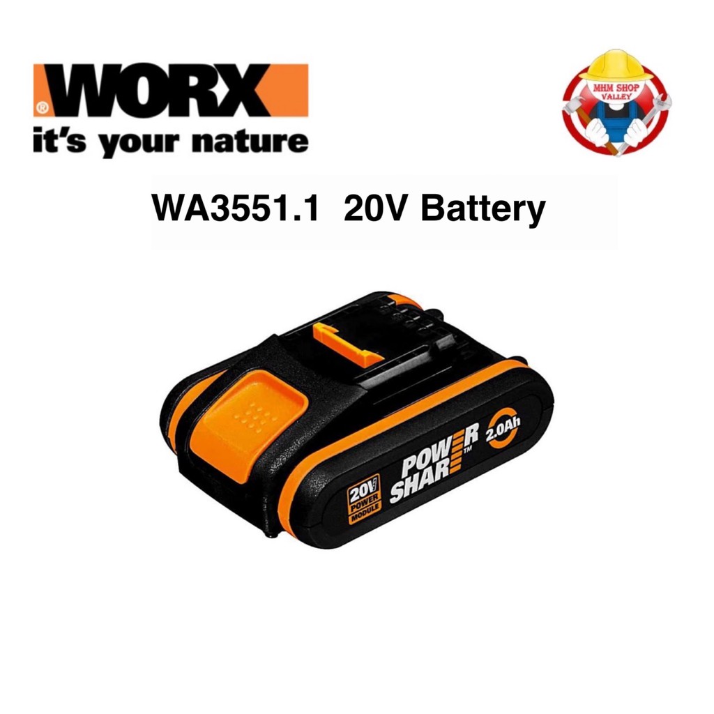 Аккумулятор worx wa3551