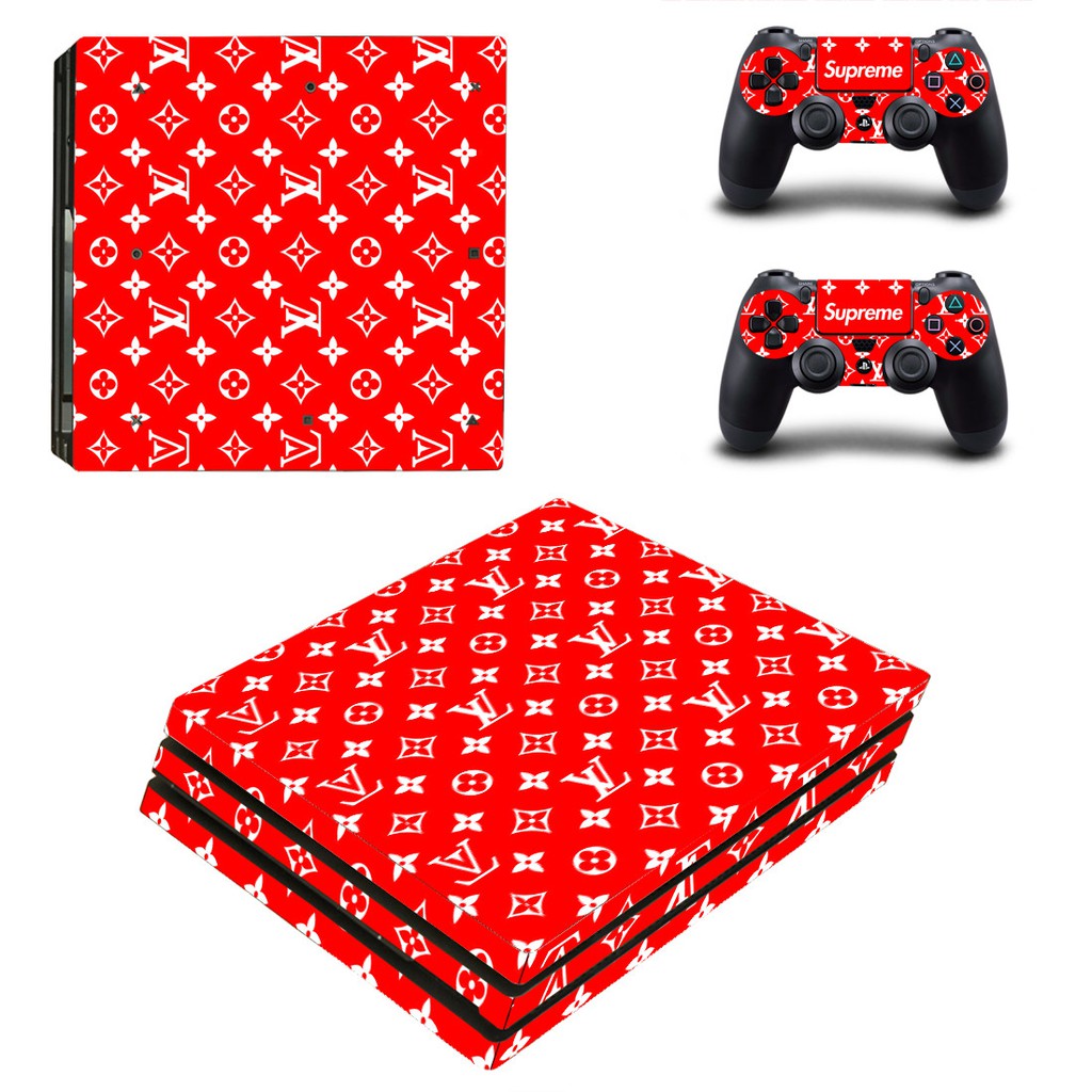 For Supreme PS4 Pro Skin Sticker Decal For Sony PlayStation 4
