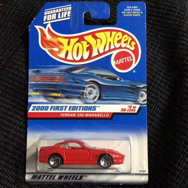 hot wheels 550 maranello