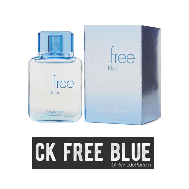 calvin klein ck free blue