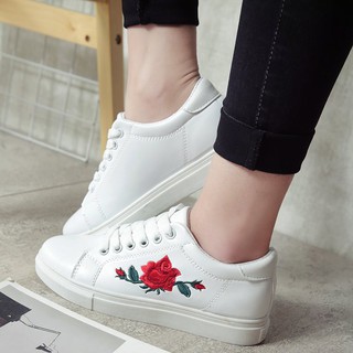 HEUS Rose Embroidery Sneakers (Small Cutting) | Shopee Malaysia