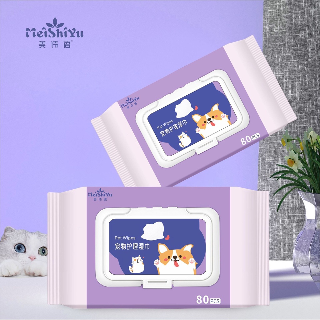 Multipurpose Pet Wet Tissue Premium Soft & Anti Bacterial Tisu Basah