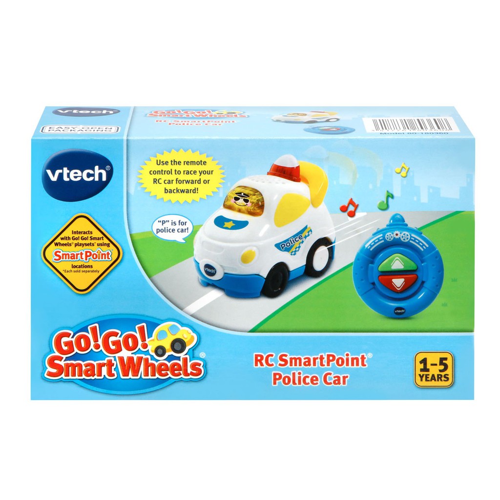 vtech toot toot drivers remote control police car