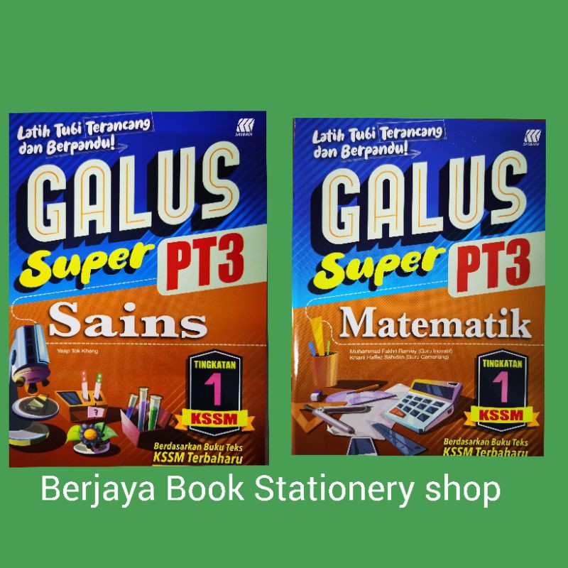 Bbss Galus Super Kssm Matematik And Sains Tingkatan 1 Shopee Malaysia