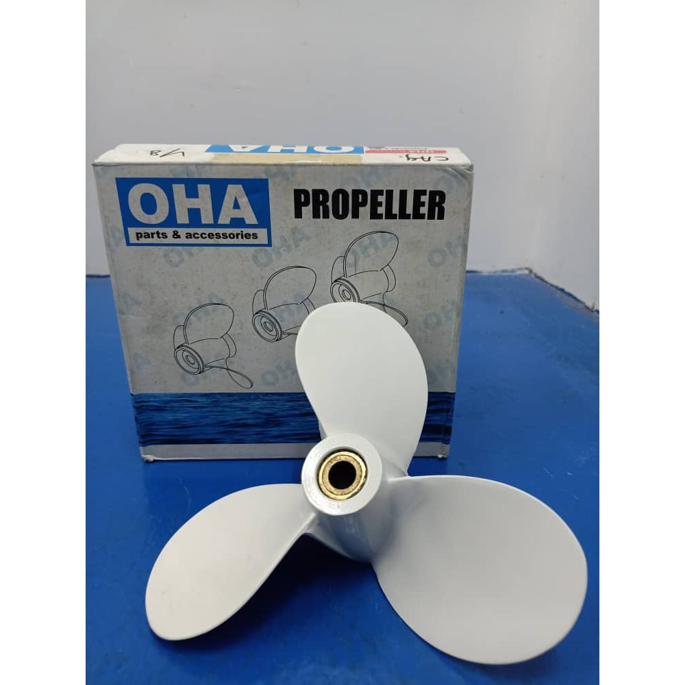YAMAHA Outboard 8HP Propeller (Aluminium) Outboard Spare Parts Shopee Malaysia