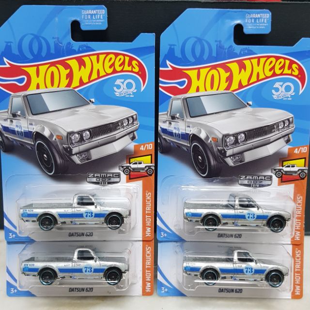 hot wheels datsun 620 zamac