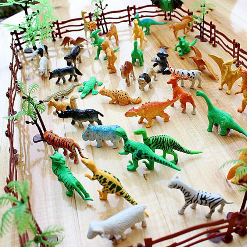68pcs/set Simulation Zoo Mini Animal Toys for Kids DIY Educational Animals  Toys | Shopee Malaysia