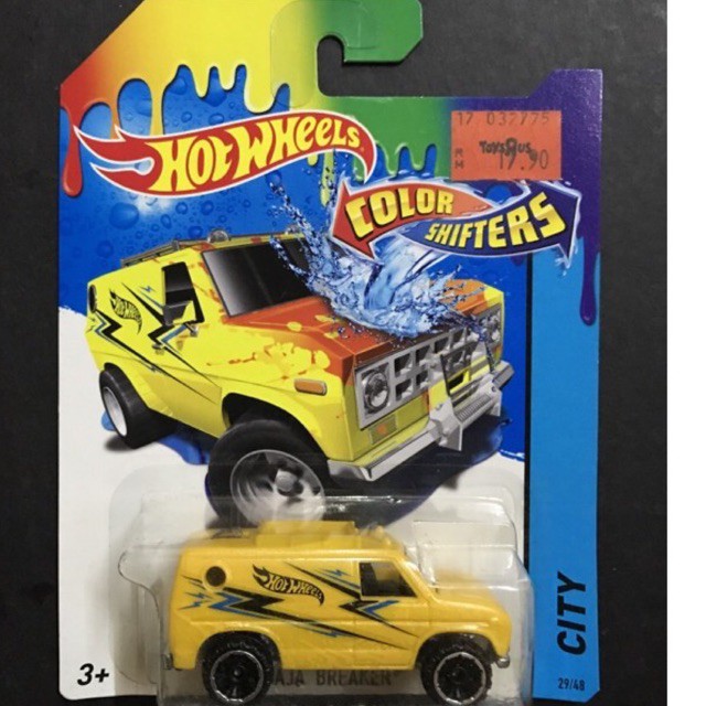 hot wheels color shifters baja breaker