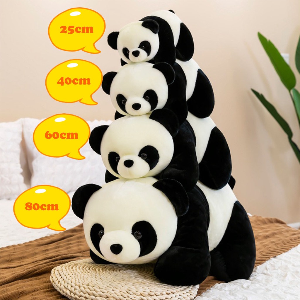 FREE GIFT  Cute Little Panda Doll Best Hug 20cm/30cm/60cm/80cm 