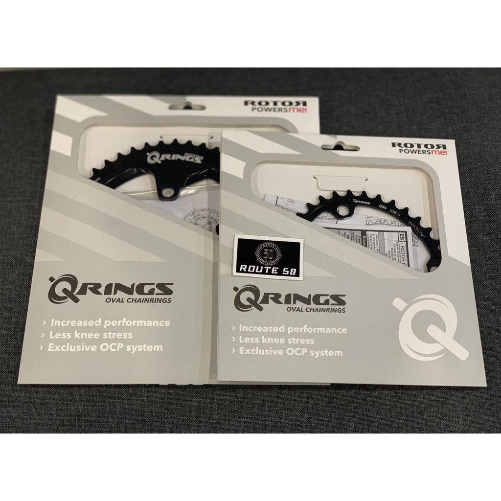 ROTOR QRINGS CHAINRING BCD 4X110 ( SHIMANO R8000 / R9100 ) Shopee