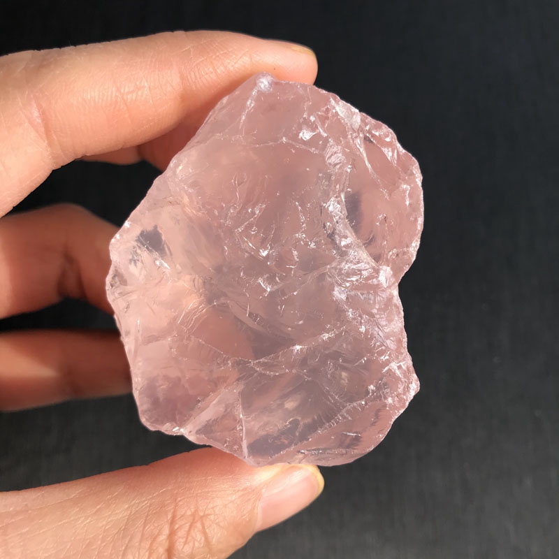 natural pink crystals