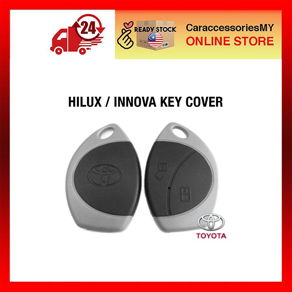 TOYOTA Vios Hilux Vigo Innova 2 3 Button Car Alarm Remote Control Key Cover Case Cobra T2