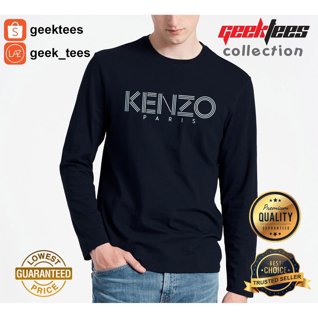 kenzo long sleeve t shirt