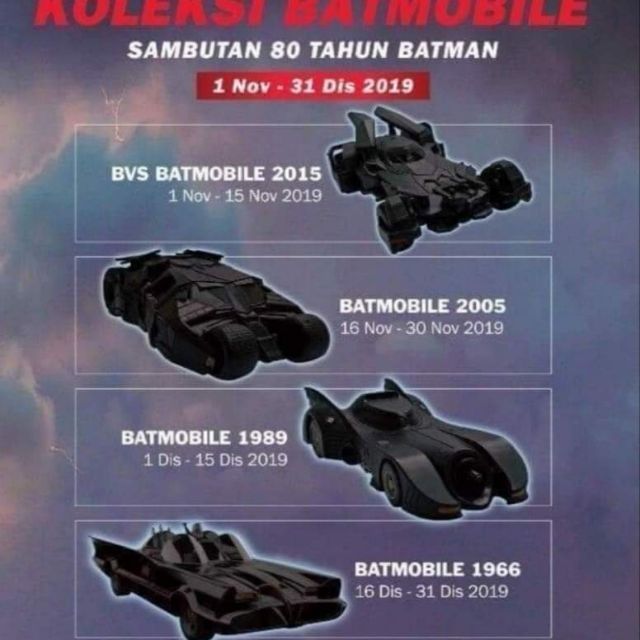 2021 caltex batman Batman Collection