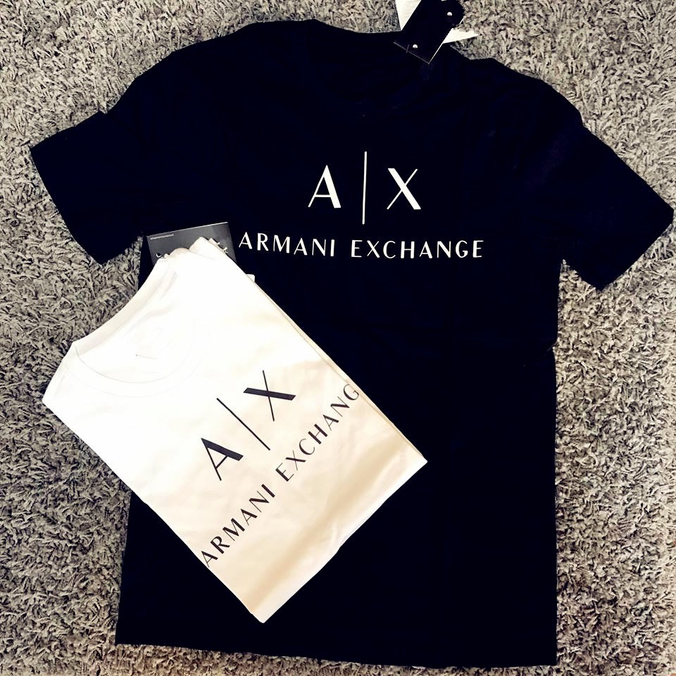 ARMANI EXCHANGE EA7 COTTON MENS T-SHIRT | Shopee Malaysia