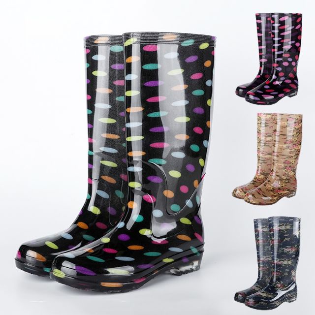 Weather Protection Shoes Boots HIGHCUT RAINBOOTS Ladies sizes 36-40 Rainy shoes Random Design