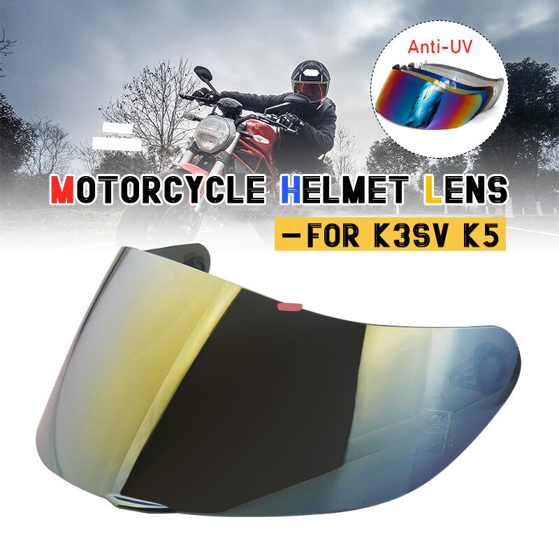 Motorcycle Full Face Helmet Goggles Lens Visor Helmet Visor For K5 K3